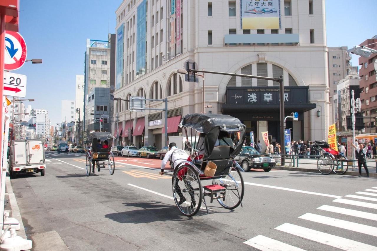 Ikidane Residential Hotel Asakusabashi Prefektura Tokio Exteriér fotografie